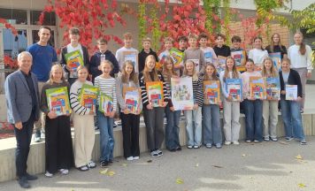 Rohrbacher Gymnasium siegt bei Albertina-Zeichenwettbewerb