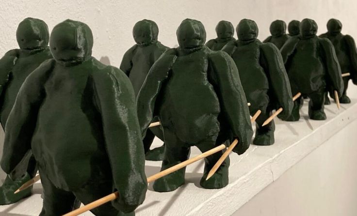 Elfriede Ruprecht-Porod stellt im Kunsthaus Lembach aus. (Foto: Elfriede Ruprecht)
