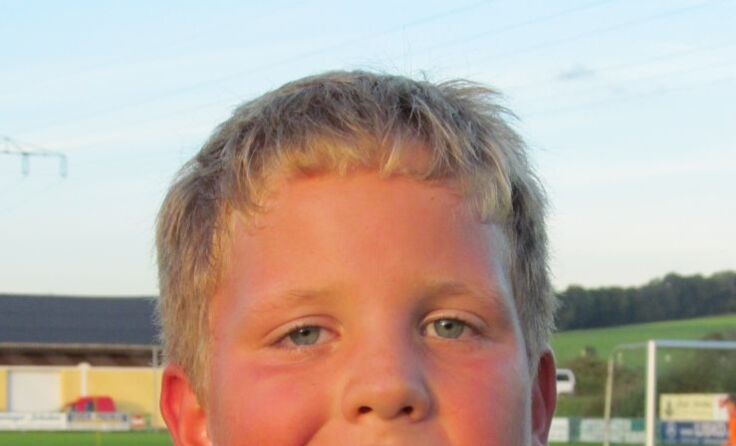 Staatsmeister im Doppel in der Klasse U12: Tobias Wirlend vom USC Attergau. 