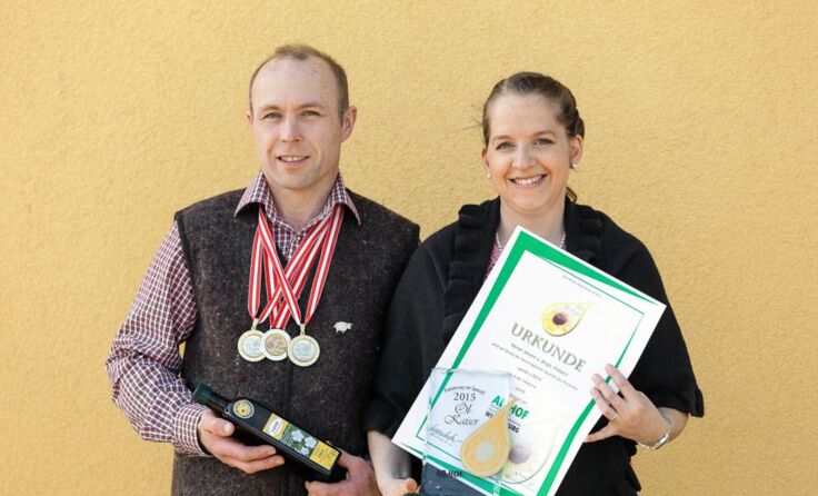 Der Sieg in der Kategorie "Leinöl" ging nach Pilsbach. 
