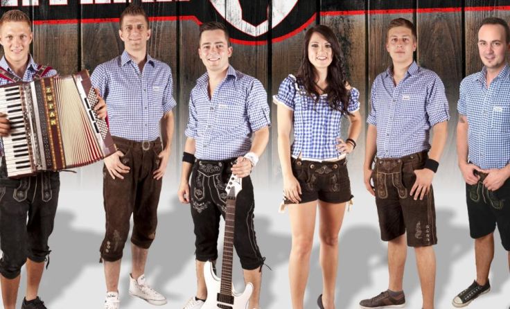 Die Bayern Rocker sorgen am Samstag für Wiesn-Stimmung. 