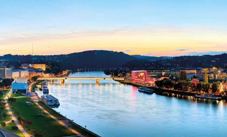 Panoramaaufnahme von Linz von Johann Steininger. Foto: Johann Steininger