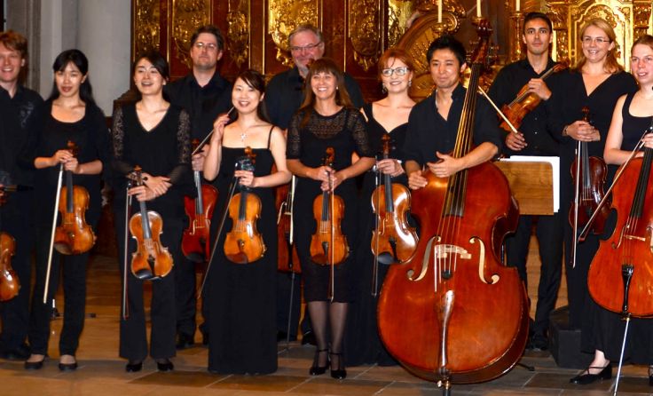 Das Kammerorchester spielt für den guten Zweck. Foto: Caritas/Franz Litzlbauer
