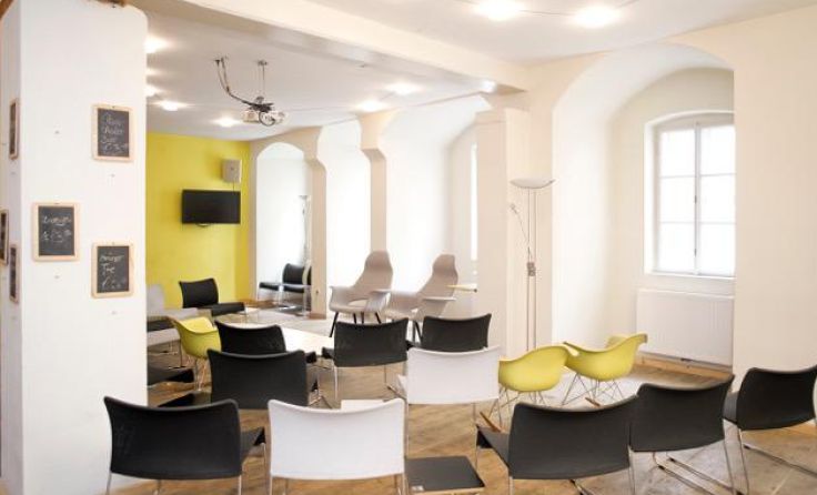 Der Kepler Salon - Raum für Gespräche. Foto: Kepler Salon