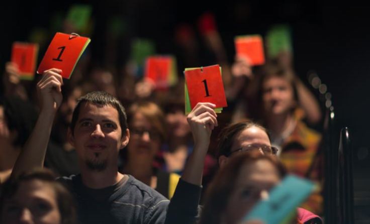 Das Publikum entscheidet. Foto: Mirella Rusch