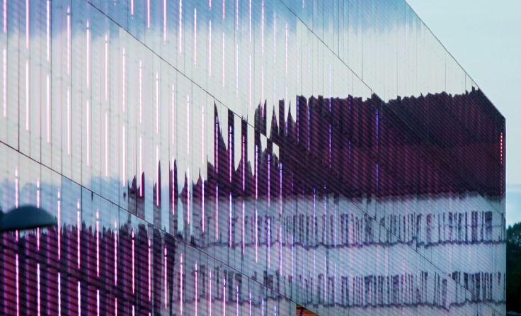 Das Linzer Kunstmuseum LENTOS Foto: Volker Weihbold
