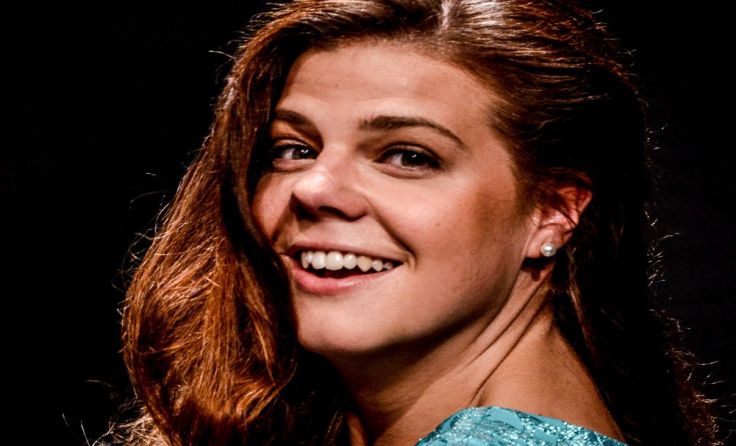 Julia Frisch ist „Fräulein Julie“. Foto: Bernhard Mayer