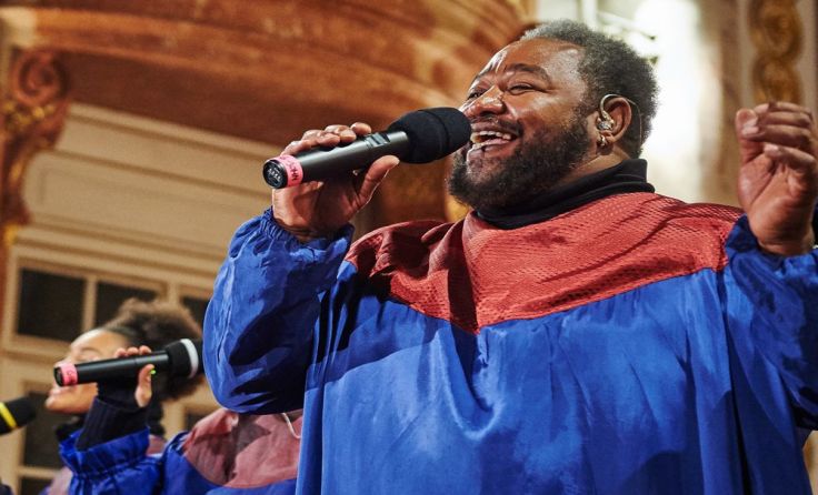 The Christmas Gospel singen in St. Pölten. Foto: Marcel Billaudet