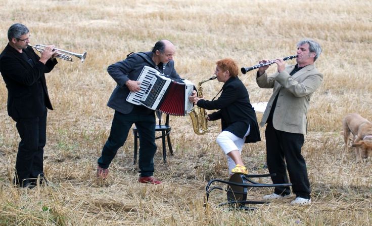 "Kohelet 3": Bohdan und Ewa Hanushevsky, Kurt Edlmair und Barny Girlinger Foto: DHM