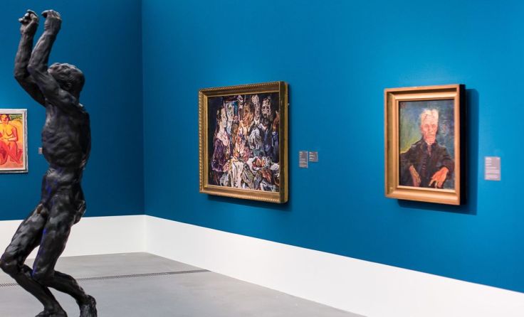 Ausstellungsansicht "Die Sammlung" im LENTOS Kunstmuseum Linz. Foto: APA/Philipp Greindl 