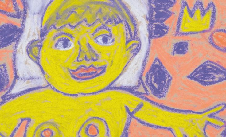 "Der kleine Lucien" von Roland Altreiter, Künstler aus der Lebenshilfe-Werkstätte Linz-Urfahr