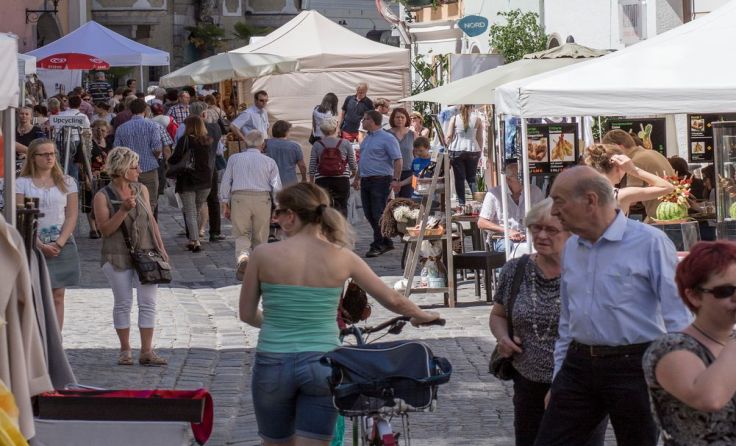 Die Linzer Altstadt wird wieder zum Pflaster für "Kunst & Können". Foto: privat