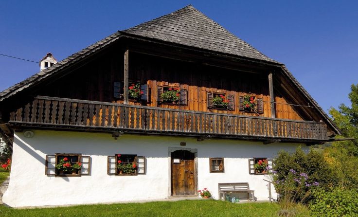 Das Viechtauer Heimathaus in Neukirchen bei Altmünster Foto: Gemeinde Altmünster