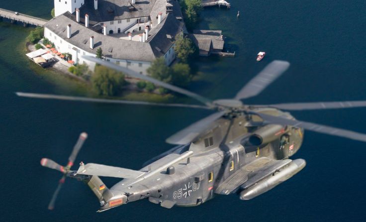 Die HeliDays Austria machen Gmunden zum Hubschrauber-Mekka. Foto: Daniel Ebner