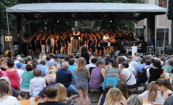 Volles Programm wartet beim City Open Air am OK Platz. Foto: Davide Zavetti