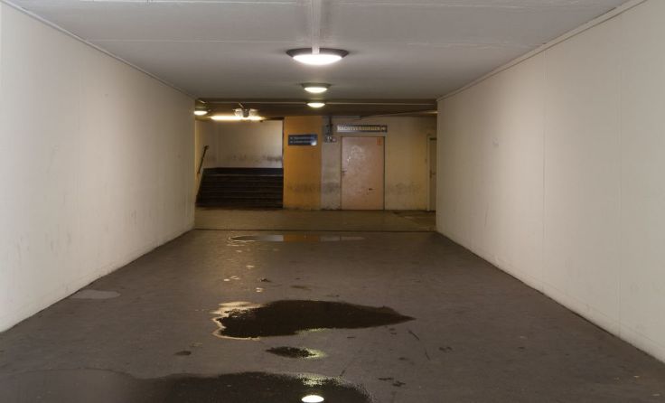 Wird zum Ausstellungsraum: die Unterführung Hinsenkampplatz. Foto: Hinsenkamp Labor/Otto Hainzl