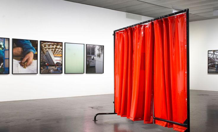Im Untergeschoß zu sehen: "Bodies of Work" von Katharina Gruzei. Foto: maschekS