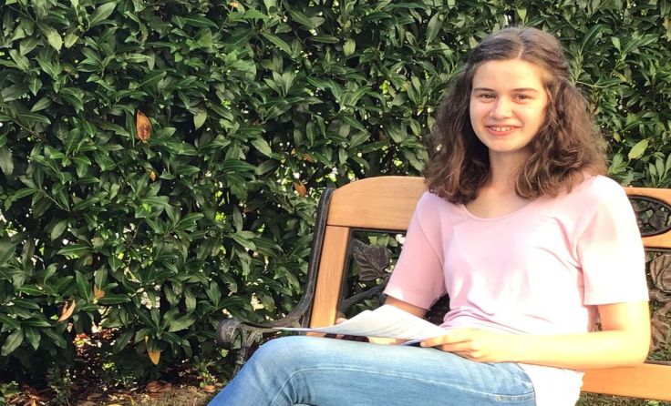 Larissa Schwaiger aus Steyr ist mit ihrem Können vor Ort. Foto: privat