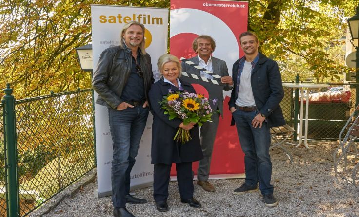 Jürgens, Kren, Walter Winetzhammer und Steinocher Foto: ROBIN CONSULT/SATEL/Markus Litzlbauer
