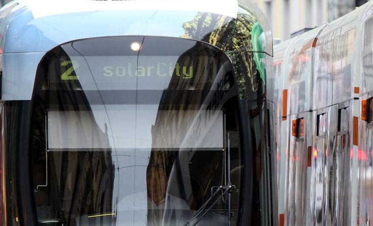 Die Straßenbahnlinien 1 und 2 werden unterbrochen. Foto: Volker Weihbold