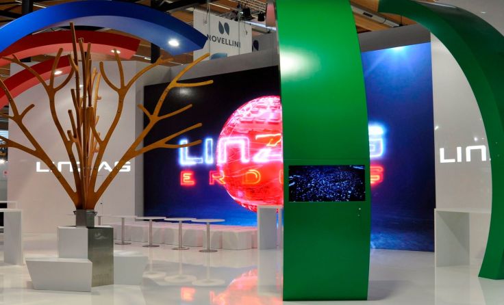 Der ausgezeichnete Messestand der Linz AG Foto: LINZ AG