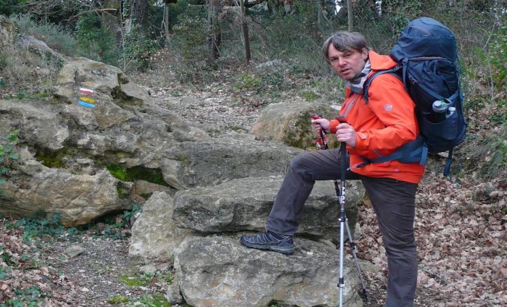 Kurt Andorfer auf seiner Reise Foto: privat