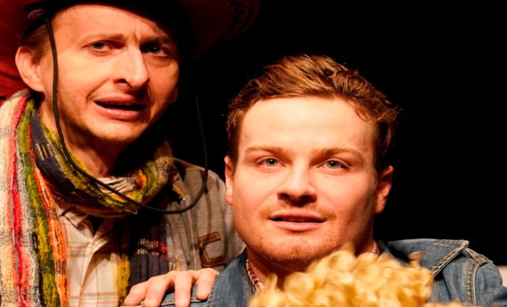 Rudi Müllehner als "George" und Alexander Lughofer aus "Lennie" Foto: Reinhard Winkler