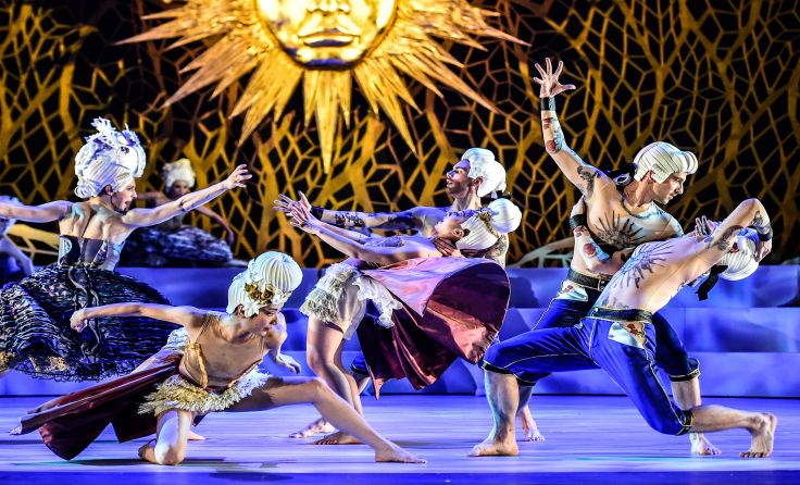 Uraufführung im Musiktheater Linz: "Marie Antoinette". Foto: Dieter Wuschanski