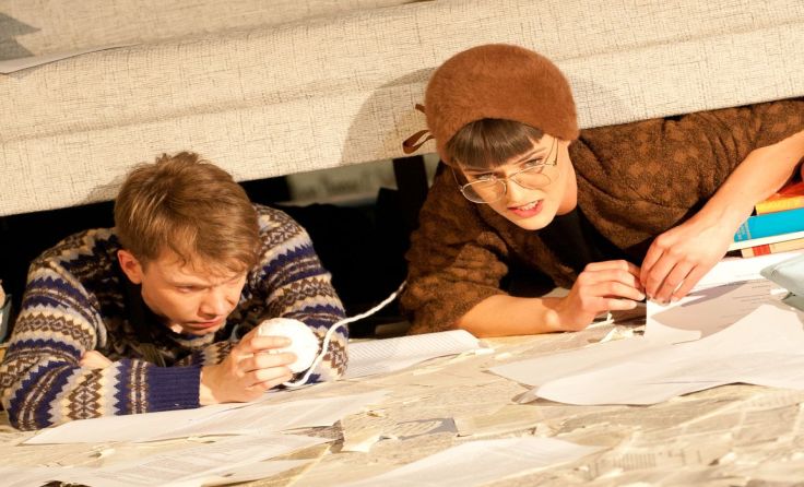 "Extrem laut und unglaublich nah": Steven Cloos und Karina Pele Foto: Hermann Posch