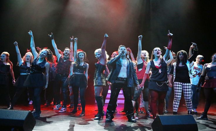 Zu sehen: Ausschnitte aus dem Queen-Musical "Breanking Free". Foto: Andreas Wenter