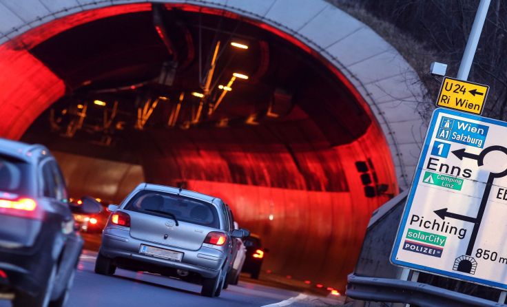 Der Mona-Lisa-Tunnel wird für Reinigungsarbeiten gesperrt. Foto: Volker Weihbold