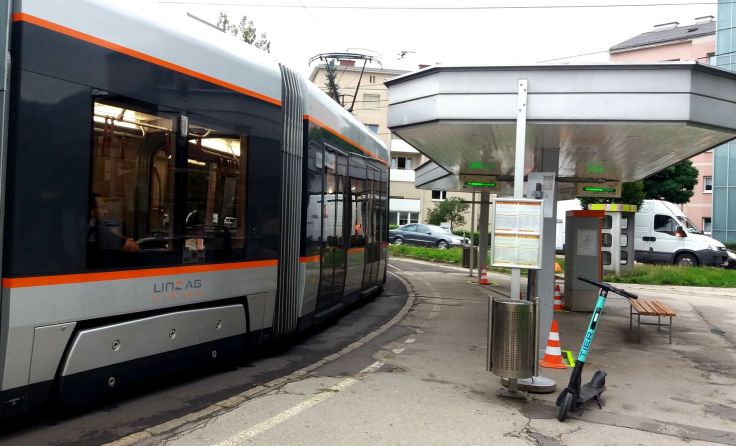Stadt Linz und Linz AG bauen die Endhaltestelle Urfahr aus. Foto: Tips