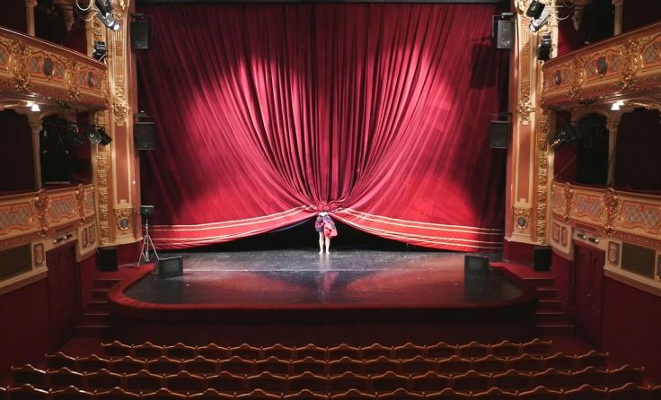 Mira Gaberova "Rehearsal", Videostill 2019. Foto: Mira Gaberova