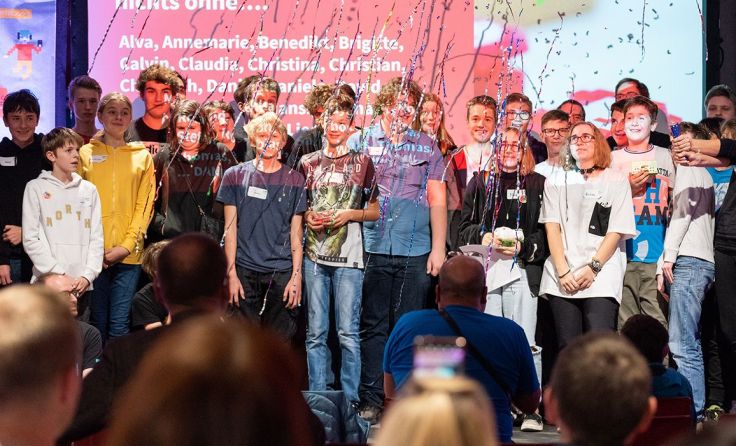 Die Teilnehmer von "Jugend hackt". Foto: Petra Moser 