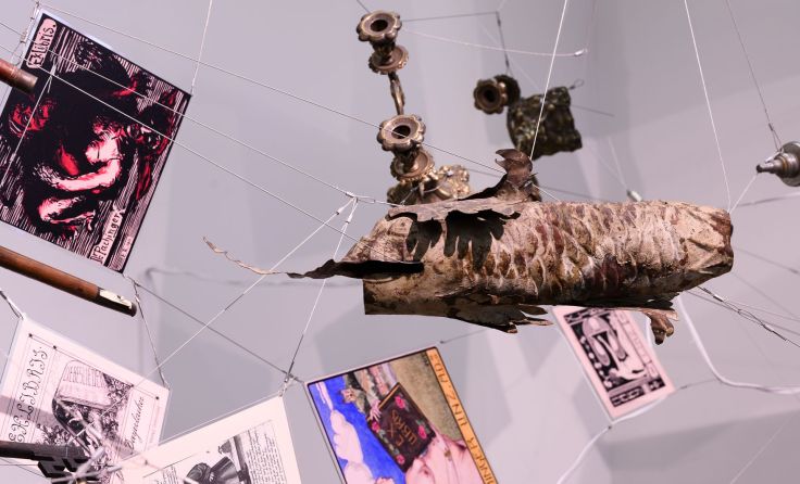 Ausstellungsansicht „Wunderkammer Pachinger“ Foto: NORDICO Stadtmuseum Linz, 2020/Norbert Artner