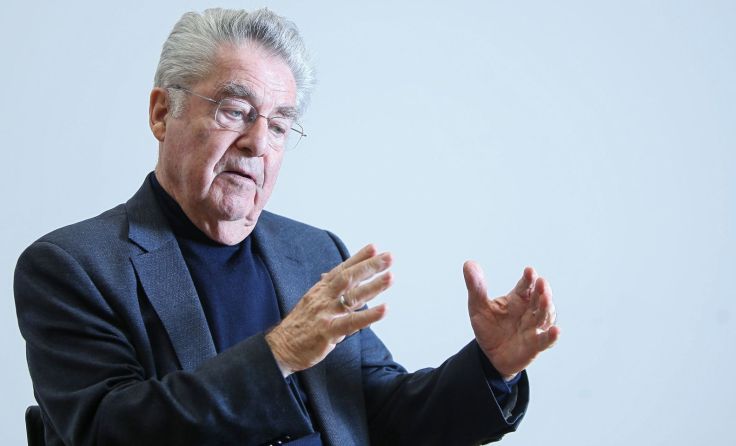 Zu Gast bei der Matinee: Heinz Fischer Foto: Volker Weihbold