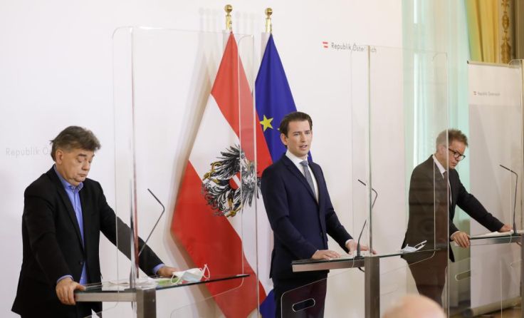 Pressestatement der Bundesregierung (Foto: Andy Wenzel/BKA)