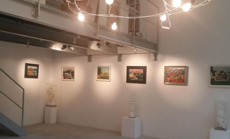 Ausstellungsansicht Galeriehalle Linz (Foto: Waltraut Scheutz)