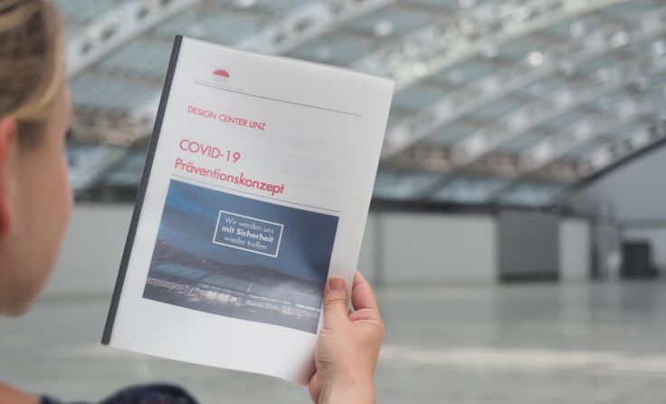 Ein neues Covid-Präventionskonzept im Design Center liegt vor. (Foto: Design Center)