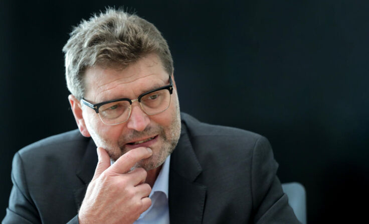 Gottfried Hirz, Klubobmann der Grünen OÖ (Foto: Volker Weihbold)