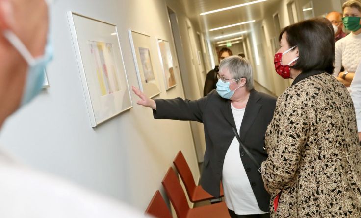 Eröffnungsrundgang zur Ausstellung (Foto: Land OÖ/Denise Stinglmayr)