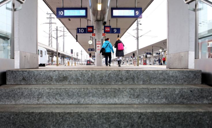 Hauptbahnhof Linz (Foto: Volker Weihbold)