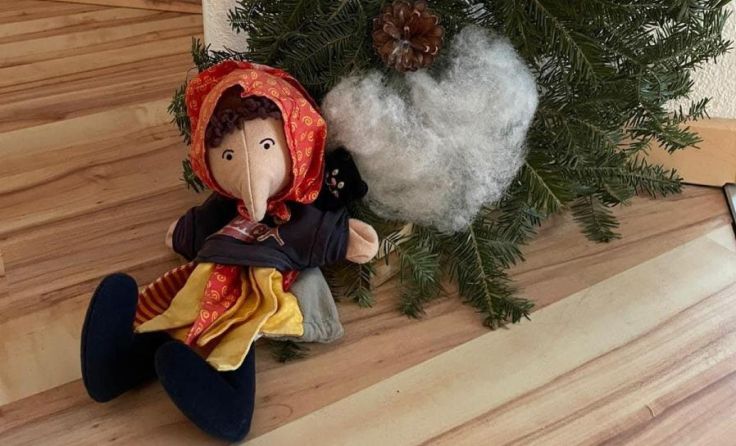 Witches-Maskottchen "Rosi" (Foto: Witches Linz)