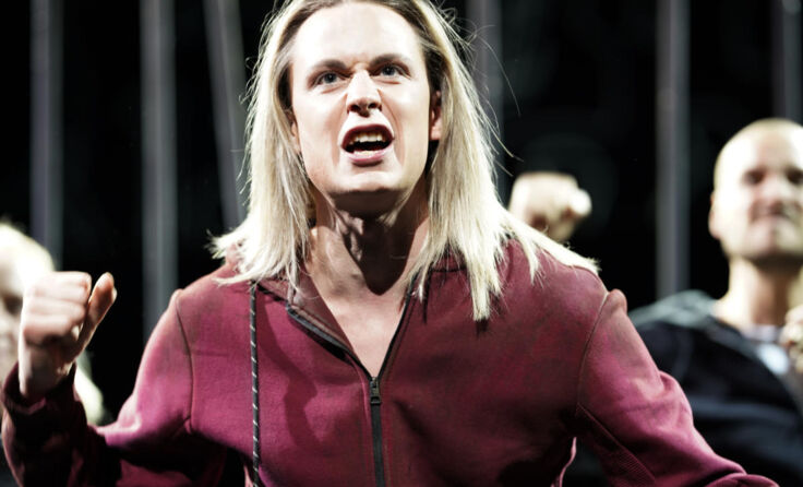 Lukas Sandmann in "Lieder für eine neue Welt" (Foto: Reinhard Winkler)