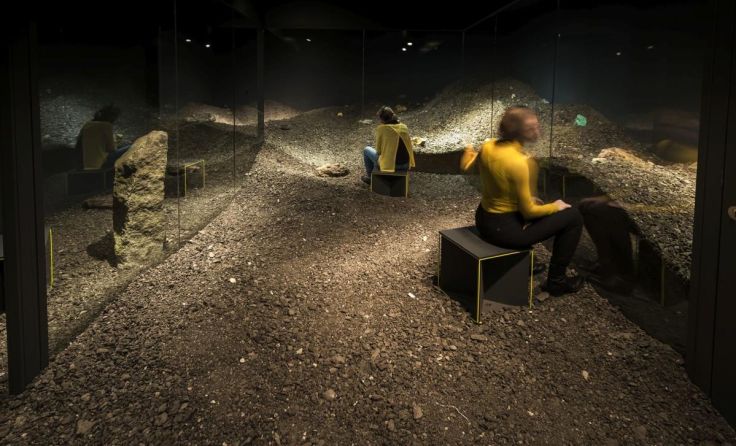 Wunderkammer: "Bunte Steine: was bleibt" (Foto: Otto Saxinger)