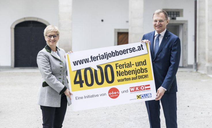 WKOÖ-Präsidentin Doris Hummer und Landeshauptmann Thomas Stelzer (Foto: Land OÖ/Max Mayrhofer)