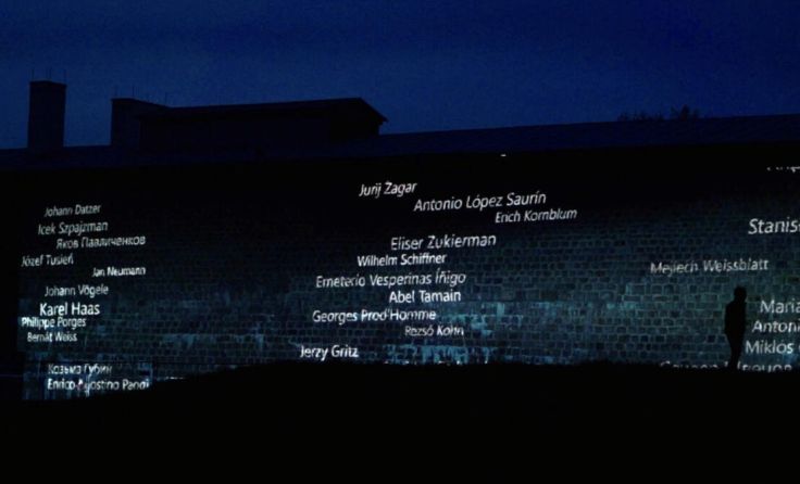 #eachnamematters: 90.000 im KZ Mauthausen getöteten Menschen wird gedacht. (Foto: Ars Electronica)