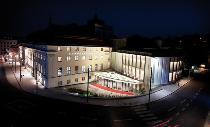 Landestheater Linz an der Promenade (Foto: Norbert Artner)