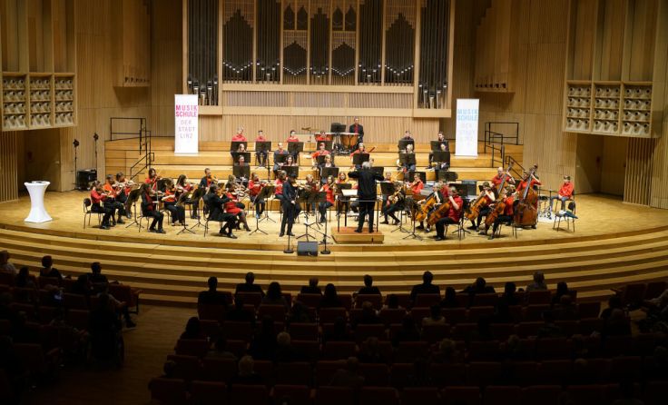 Talente der Musikschule Linz - bei den "Musikalischen Glanzlichtern 2020." (Foto: Reinhard Winkler)