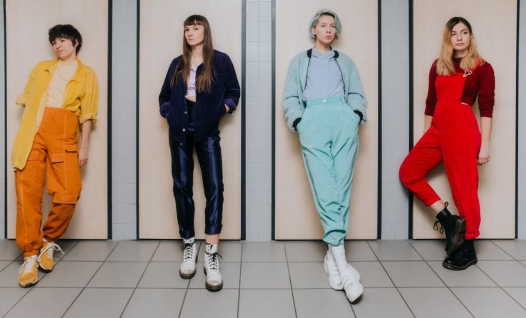 "My Ugly Clementine" wurde schnell zur gefeierten neuen Gruppe. (Foto: Hanna Fasching)